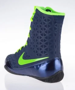 Nike KO Boxing Shoes - Blue/neon Green, 839421413 15 Nike KO Boxing Shoes - Blue/neon Green, 839421413
