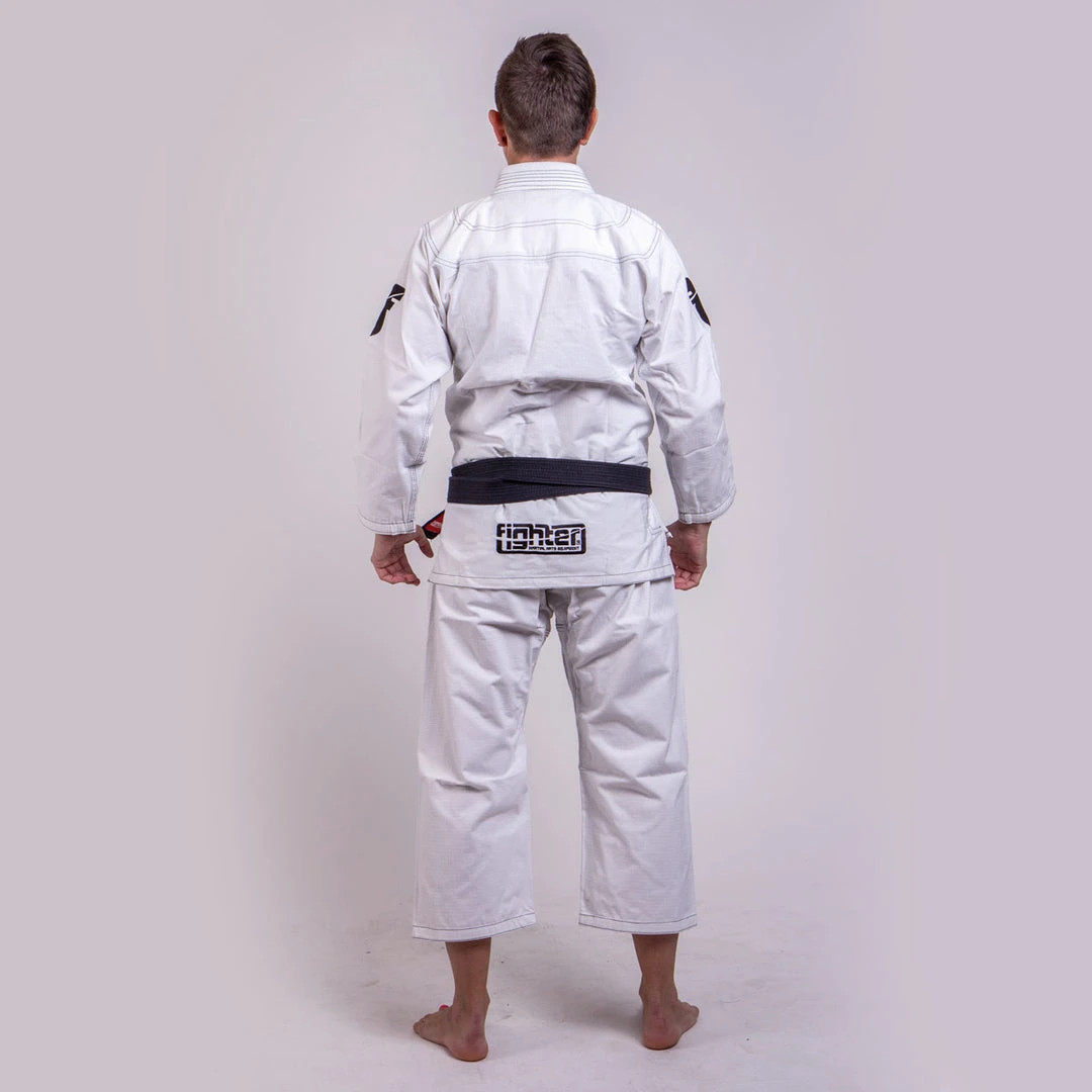 Fighter BJJ Ripstop Gi Rip Stop - White, BJJBW-05 12 Fighter BJJ Ripstop Gi Rip Stop - White, BJJBW-05
