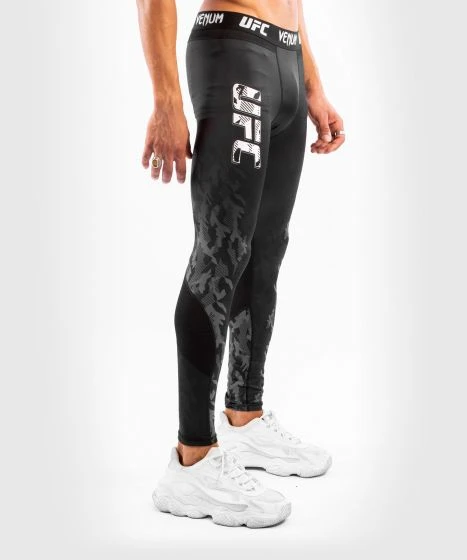 Venum UFC Authentic Fight Week Compression Pants - Black 4 Venum UFC Authentic Fight Week Compression Pants - Black