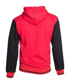 Hooded Jacket TOP TEN Coat Of Arms - Red/black, 19111-49
