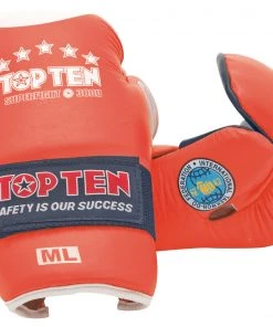 Open Gloves TOP TEN ITF Superfight 3000 - Red, 2053-4