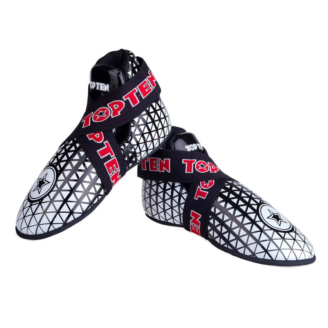 TOP TEN Super-light Triangles Kicks - White/black, 3067-19T 3 TOP TEN Super-light Triangles Kicks - White/black, 3067-19T