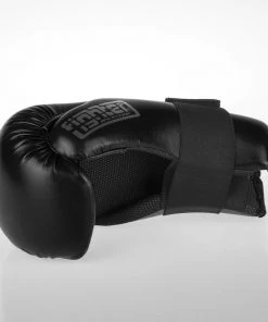 Fighter Open Gloves Strap - Black, FOG-001B 16 Fighter Open Gloves Strap - Black, FOG-001B
