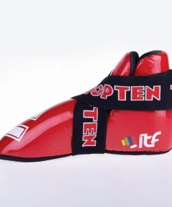 PROTECTION Top Ten ITF Kicks Glossy - Red, 3067-4ITF