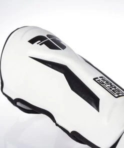 Fighter Shinguards Thai Ergo - White, FSG-004WB