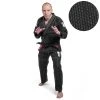 Fighter BJJ Kimono Rice Straw - KIDS - Black, BJJBL-09 BJJ Uniforms