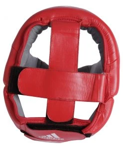 Adidas PROTECTION AIBA Boxing Head Guard - Red, AIBAH1-R 7 Adidas PROTECTION AIBA Boxing Head Guard - Red, AIBAH1-R