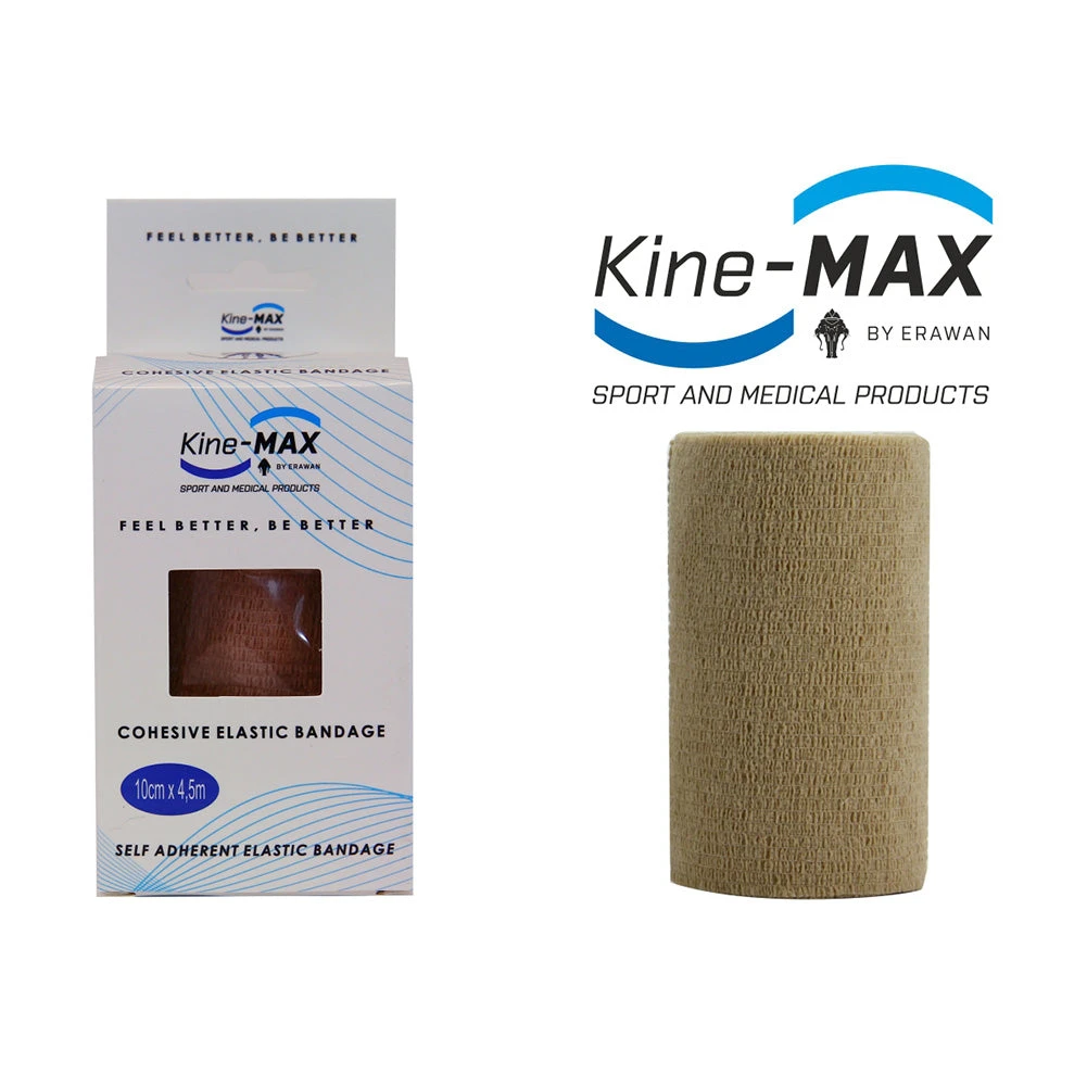 KinesioMAX Kine-MAX Self-securing Elastic Bandage-5cm,7,5cm,10cm - Beige, CEB5BEI,CEB7BEI,CEB10BEI TRAINING 4 KinesioMAX Kine-MAX Self-securing Elastic Bandage-5cm,7,5cm,10cm - Beige, CEB5BEI,CEB7BEI,CEB10BEI TRAINING