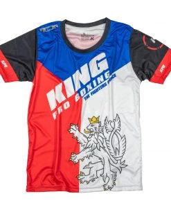 Training T-Shirts King ProBoxing Training T-shirt - Czech, TTEE-CZECH