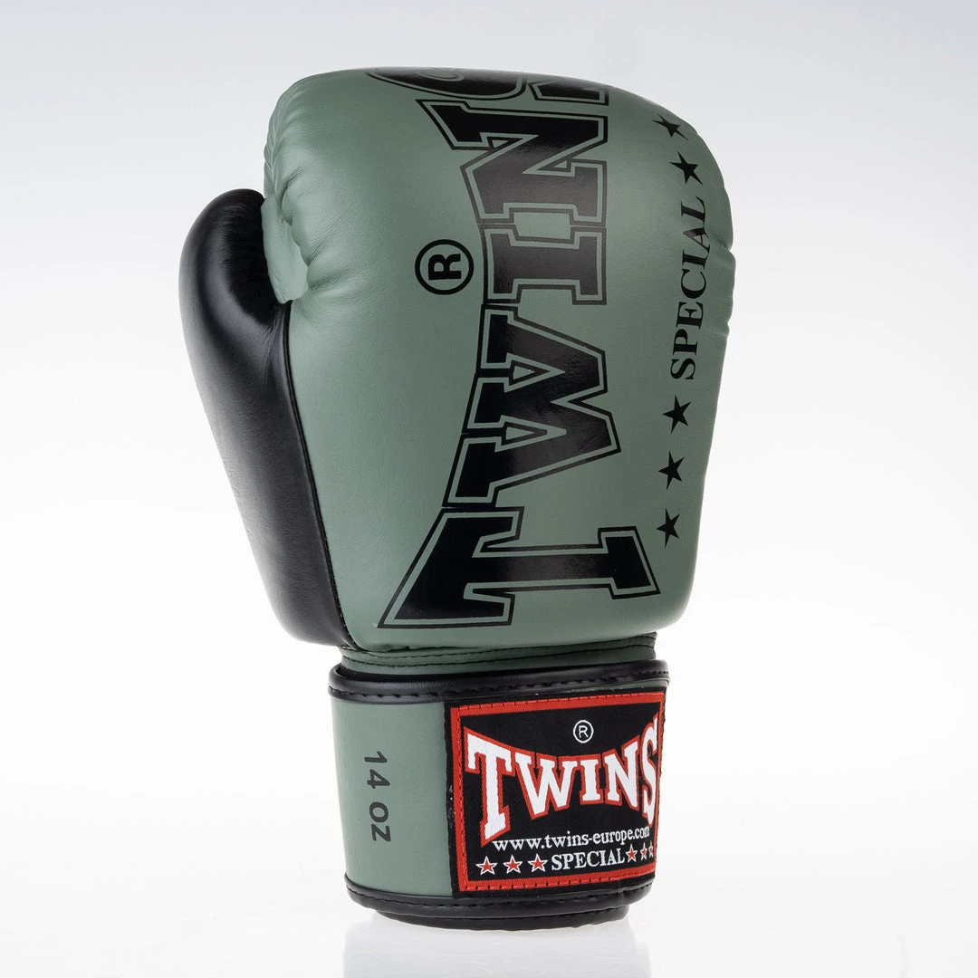 Boxing Gloves Twins - Khaki, BGVL-8-GREEN 9 Boxing Gloves Twins - Khaki, BGVL-8-GREEN