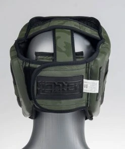Headguard Fighter Sparring Pro - Khaki/camo, FHG-001CKH PROTECTION