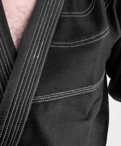 Fighter BJJ Kimono Rice Straw - KIDS - Black, BJJBL-09 BJJ Uniforms 14 Fighter BJJ Kimono Rice Straw - KIDS - Black, BJJBL-09 BJJ Uniforms