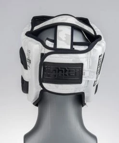 PROTECTION Headguard Fighter Sparring Pro - White/camo, FHG-001CWH