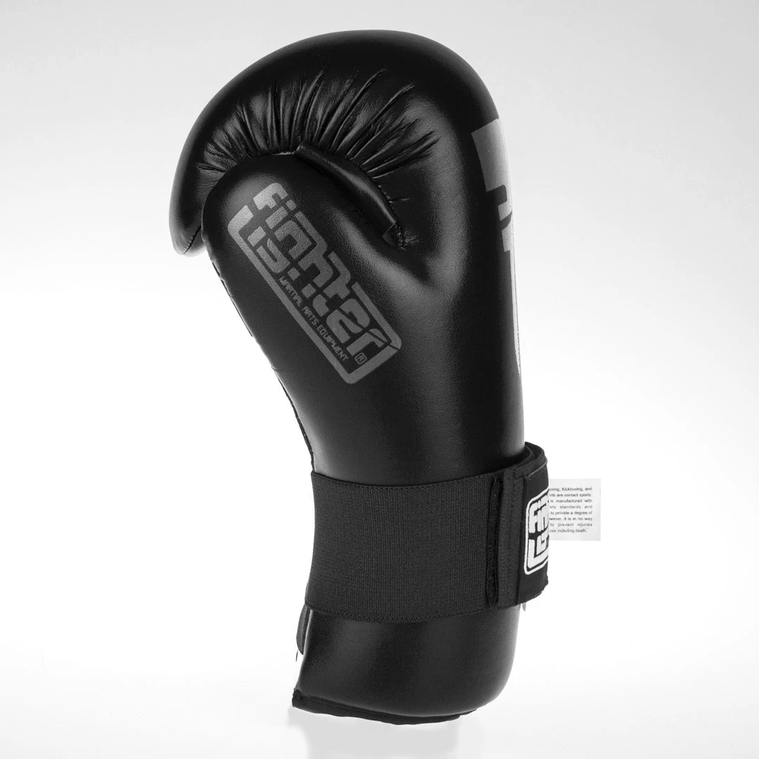 Fighter Open Gloves Strap - Black, FOG-001B 10 Fighter Open Gloves Strap - Black, FOG-001B