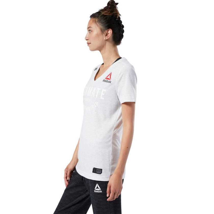 T-Shirts Reebok Fight Night Champ Walkout Jersey - White, DM5171 5 T-Shirts Reebok Fight Night Champ Walkout Jersey - White, DM5171