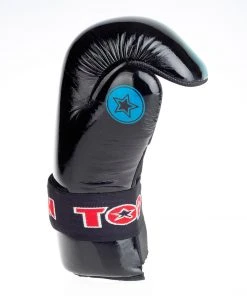 GLOVES Pointfighter TOP TEN Glossy - Black/blue, 2067-96LA