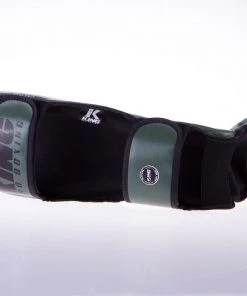 King Pro Boxing Shin Guards - Khaki, KPB/SG-4 PROTECTION