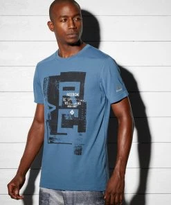Reebok Combat Tee - Blue, BJ8881