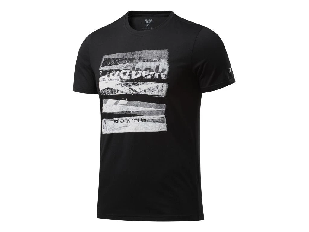 T-Shirts Reebok CBT Core Boxing Tee - Black, FT0122 3 T-Shirts Reebok CBT Core Boxing Tee - Black, FT0122