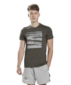 T-Shirts Reebok CBT Core Boxing Tee - Green, FU1261