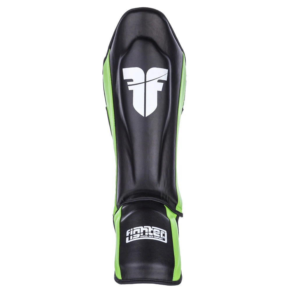 PROTECTION Fighter Shinguards Thai - Black/green, JE1573FFG 5 PROTECTION Fighter Shinguards Thai - Black/green, JE1573FFG