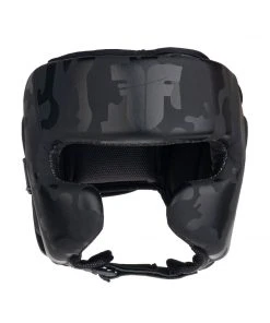 Headguard Fighter Sparring Pro - Black/camo, FHG-001CBK PROTECTION