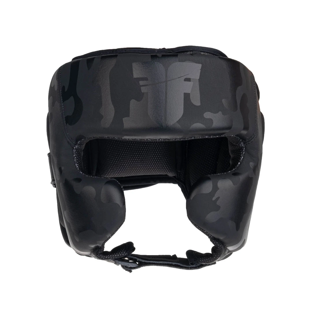 Headguard Fighter Sparring Pro - Black/camo, FHG-001CBK PROTECTION 3 Headguard Fighter Sparring Pro - Black/camo, FHG-001CBK PROTECTION