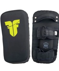 Fighter Thai Pads - Black/neon Yellow, FTP-001BNY TRAINING