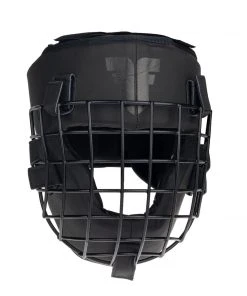PROTECTION Fighter Shock Head Guard - Black, JE999-BLK