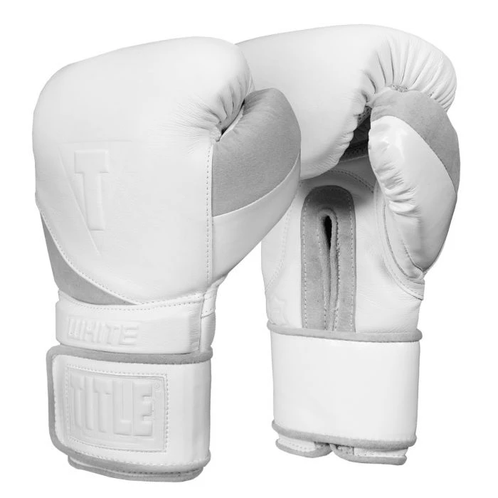 Title Boxing Gloves Training - White, EUWHTG2 3 Title Boxing Gloves Training - White, EUWHTG2
