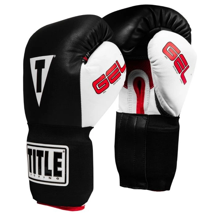 Title Boxing Gloves Gel Intense - Black, EUGIBSG 3 Title Boxing Gloves Gel Intense - Black, EUGIBSG