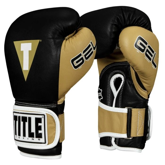 Title Gel V2T Bag Gloves - Black/gold, EUGTWBGV2T 3 Title Gel V2T Bag Gloves - Black/gold, EUGTWBGV2T
