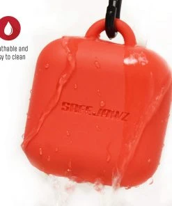 SAFE JAWZ SafeJawz Premium Silicone Case For Mouthguard - Red PROTECTION 12 SAFE JAWZ SafeJawz Premium Silicone Case For Mouthguard - Red PROTECTION