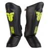 Fighter Shinguards Thai Classic - Black/neon Yellow, JE1573BNY PROTECTION 1 Fighter Shinguards Thai Classic - Black/neon Yellow, JE1573BNY PROTECTION