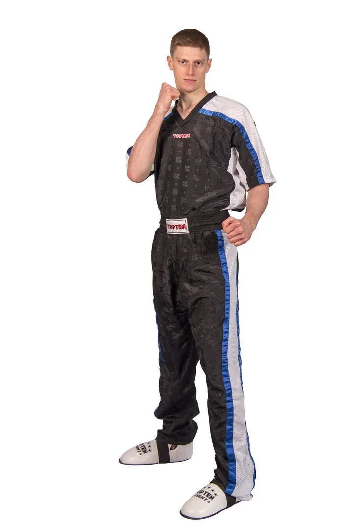 Top Ten Mesh Uniforms - Black/white, 1605-9BWB 5 Top Ten Mesh Uniforms - Black/white, 1605-9BWB