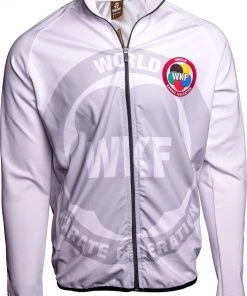 Hoody Hayashi Karate WKF - White, 19144-1 Hoodies