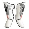Fighter Shinguards Thai Classic - White/black, JE1573BWH PROTECTION 2 Fighter Shinguards Thai Classic - White/black, JE1573BWH PROTECTION