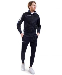 Fitness Suit Givova Revolution - Black/red, TR033BLWH
