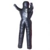 TOP TEN Fighter Leather Dummy - Black/red, 0127P2N