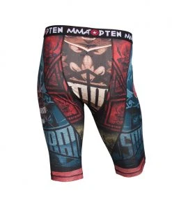 TOP TEN MMA MMA Shorts MMA Compression Short TOP TEN Samurai, 18805-91