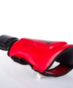 PROTECTION Fighter Shinguards Thai Classic - Red/black, JE1573RB