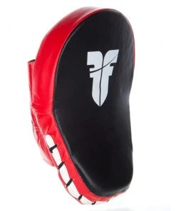 Fighter Curved Mitts New - Black/red, JE-1650 TRAINING