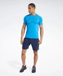 Reebok Activchill Tee - Blue, FU3284 Training T-Shirts