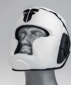 Headguard Fighter Sparring - White, JE1421PUWHT PROTECTION 15 Headguard Fighter Sparring - White, JE1421PUWHT PROTECTION