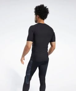 Reebok Printed Compression Tee, FS8579 Training T-Shirts