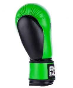 Fighter Basic Gloves - Neon Green/black, 1376APUFG 8 Fighter Basic Gloves - Neon Green/black, 1376APUFG