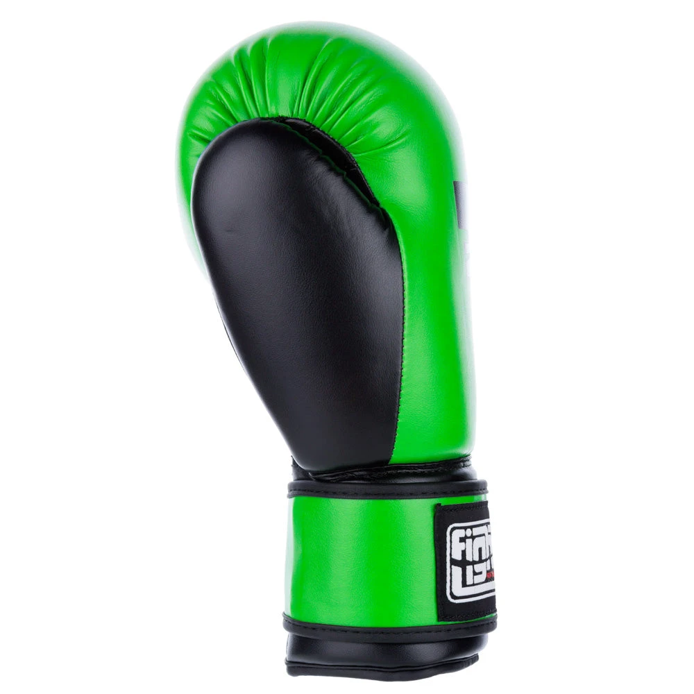 Fighter Basic Gloves - Neon Green/black, 1376APUFG 5 Fighter Basic Gloves - Neon Green/black, 1376APUFG