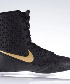 Nike KO Boxing Shoes - Black/gold, 839421001 12 Nike KO Boxing Shoes - Black/gold, 839421001