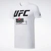 T-Shirts Reebok UFC FG Fight Week Tee- White, FJ5156 1 T-Shirts Reebok UFC FG Fight Week Tee- White, FJ5156