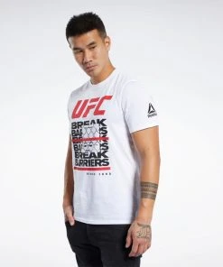 T-Shirts Reebok UFC FG Capsule Tee - White, FK2350